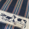 Ddddd canovaccio frisone blu 60x65 cm 6 pezzi
