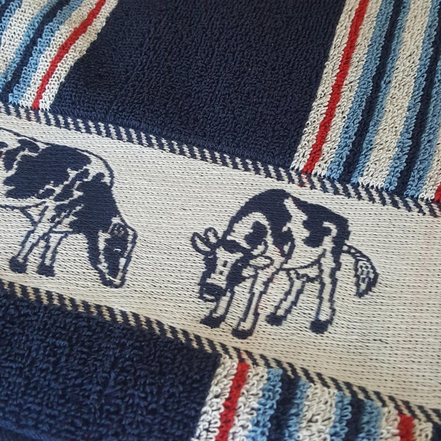 Ddddd keukendoek friesian blue 50x55cm 6 stuks