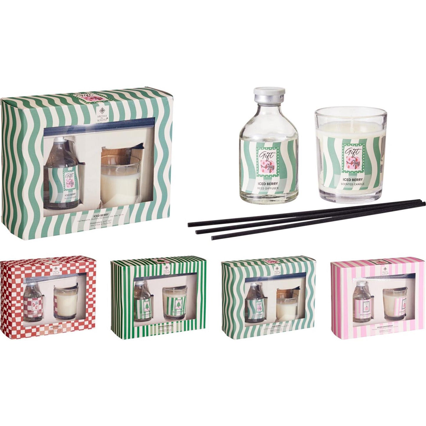 Set de regalo difusor y vela