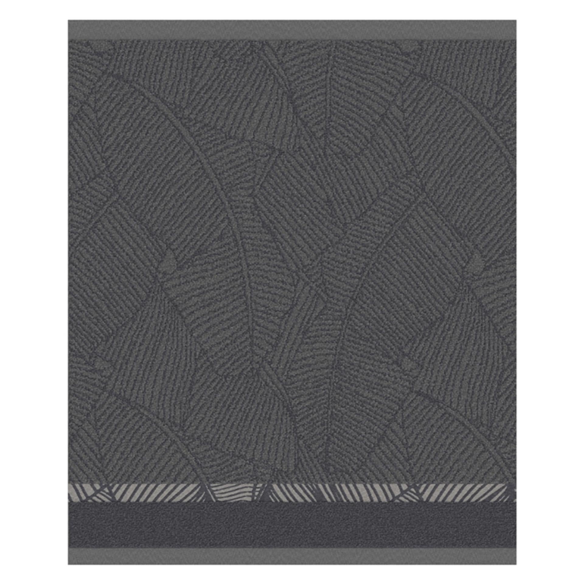 Ddddd barriera - strofinacci da cucina - set di 6 - strofinacci da cucina - 50x55 cm - antracite