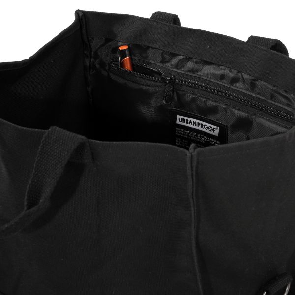 Borsa per biciclette singola Shopper Urbanproof City Shopper 22L Black