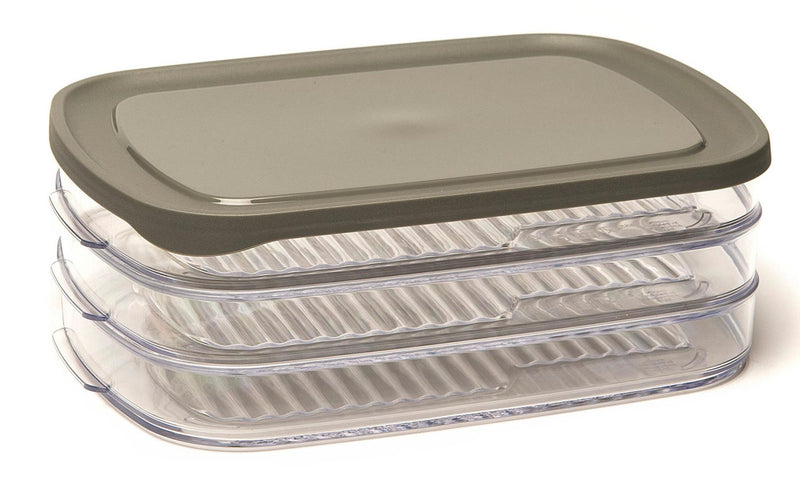 Set 3 pezzi portacarne in plastica Dbp