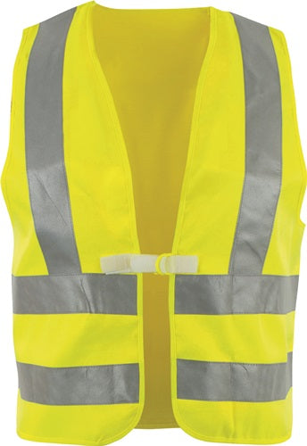 Gilet di sicurezza Asatex | misura universale | giallo c. strisce riflettenti sulle spalle | e 20471cl. 2| 1 pezzo - wtgp3 - wtgp3