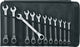 Stahlwille ratchet combination wrench set 12-piece