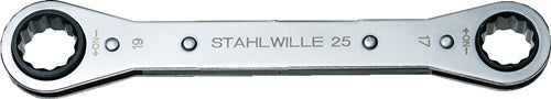 Stahlwille ringratelsleutel 12x13