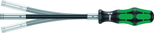 Wera handbithouder | 1 4 inch met magneet | klinglengte 173,5 mm | mes flexibel 3-componentengreep | 1 stuk - 05028161001 - 05028161001