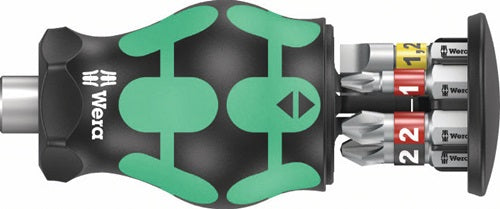 Destornillador cargador Wera | 6 piezas | ranura ph pzd | 1 pieza - 05008874001 - 05008874001