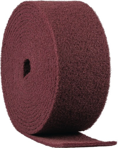 Rotolo di tela smeriglio Klingspor | lunghezza 10 metri | larghezza 115mm | molto bene | rosso bruno | 1 pezzo - 258888 258888
