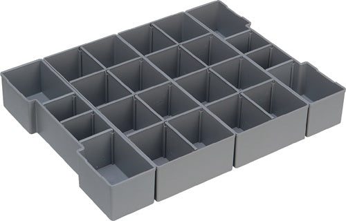 Conjunto de diseño L-boxx | ancho 378 x fondo 313 x alto 65 mm | gris | gris | 1 pieza - 6000010098 - 6000010098
