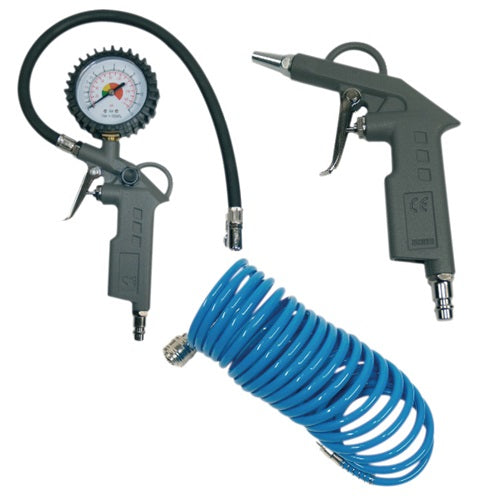 Compresor de aire comprimido Aerotec, juego de accesorios | contenido 3 partes | 1 pieza - 200654 - 200654