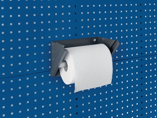 Portarrollos de papel inferior | ancho 315 x fondo 185 x alto 180 mm | ancho del rodillo máx. 260 milímetros | rueda-d. máx. 280 milímetros | 1 pieza - 63003058.19v 63003058.19v