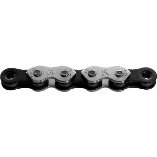 KMC K1 Catena per biciclette 1 2x1 8 112 argento nero in scatola