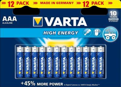 Batteria Varta AAA 4+4 Alcaline Longlife Power