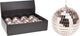Home styling Sfera natalizia a specchio 12 cm oro rosa