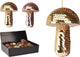 Home styling kersthanger paddenstoel pailletten