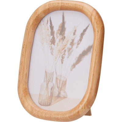 Cornice per foto in stile domestico in legno naturale 18 cm