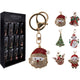 Keychain Christmas figure 6ass