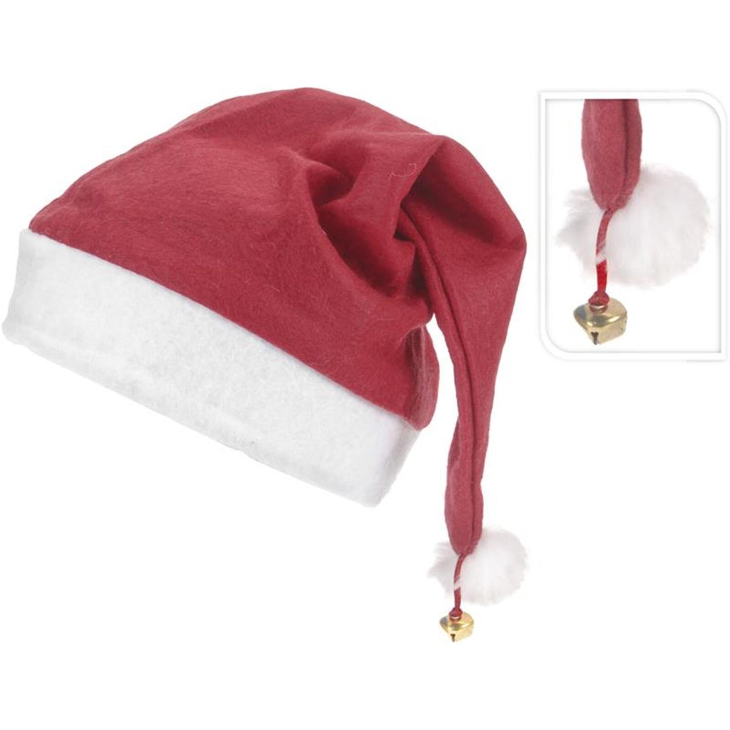 Santa Sombrero con campana