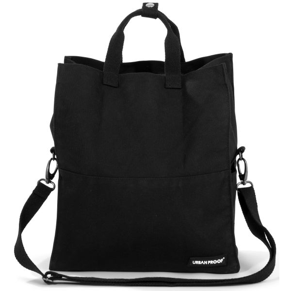 Borsa per biciclette singola Shopper Urbanproof City Shopper 22L Black