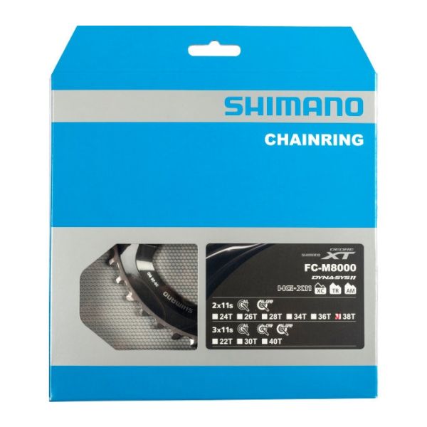 Catena shimano top deore xt 11v 38t y1rl98090 m8000