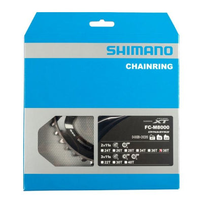 Shimano kettingblad Deore XT 11V 38T Y1RL98090 M8000