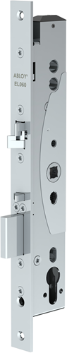 Cerradura de puerta antipánico Abloy el260 | señalización | autoblocante | dm40mm | pc92mm | placa frontal acero inoxidable 24x300mm rectangular | dr 1+2+3+4 - 10013784