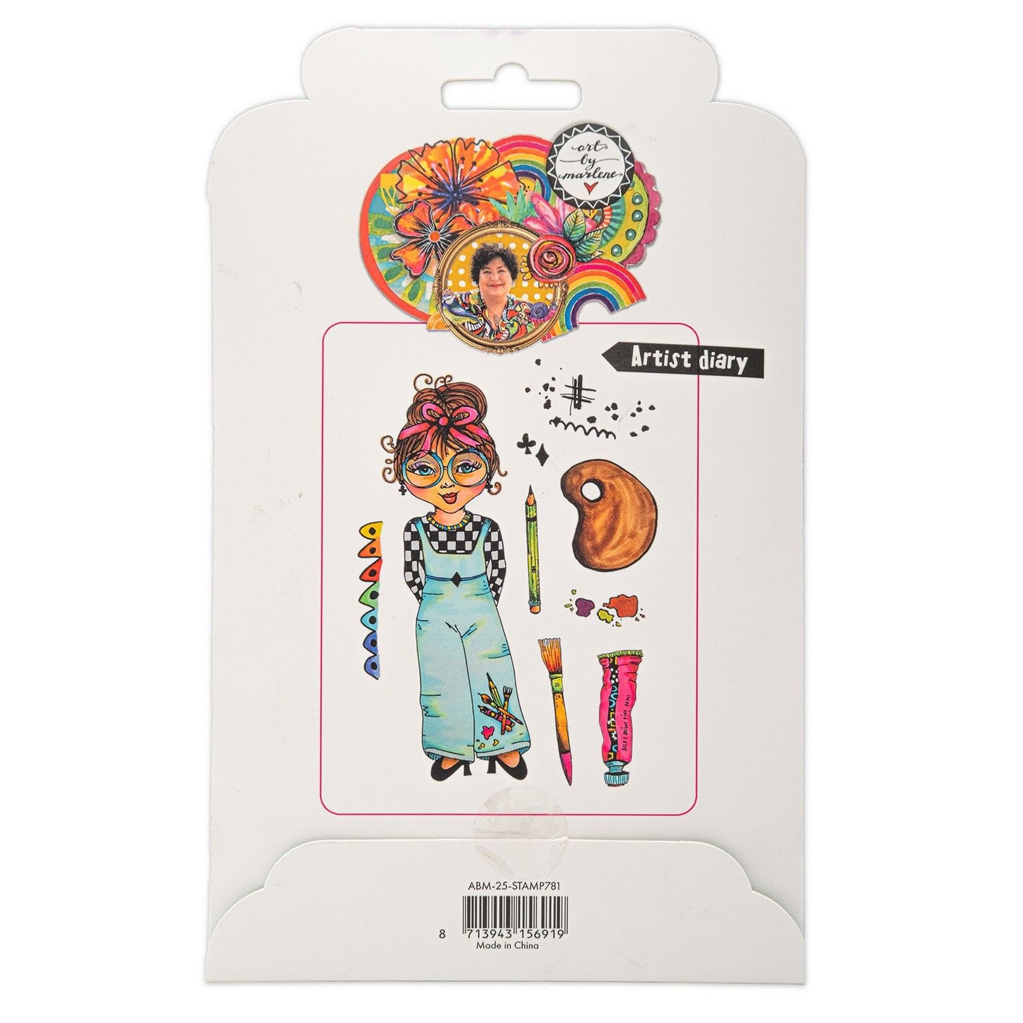 Studio light • art by marlene cling rubber stamp artist diary
