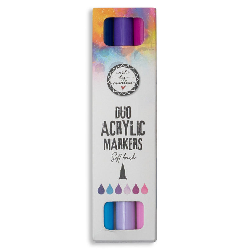 Luce da studio • Essentials Duo pennarelli acrilici viola