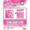 Studio light • essentials mask sjabloon alfabetically nr.50