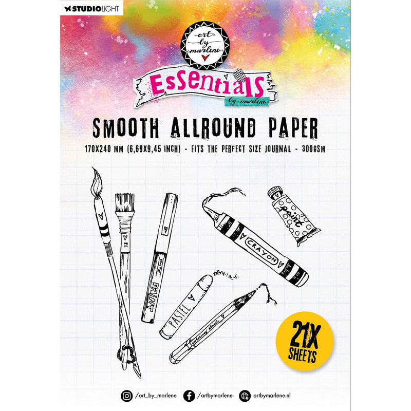 Luz de estudio • Essentials bloc de papel papel universal liso