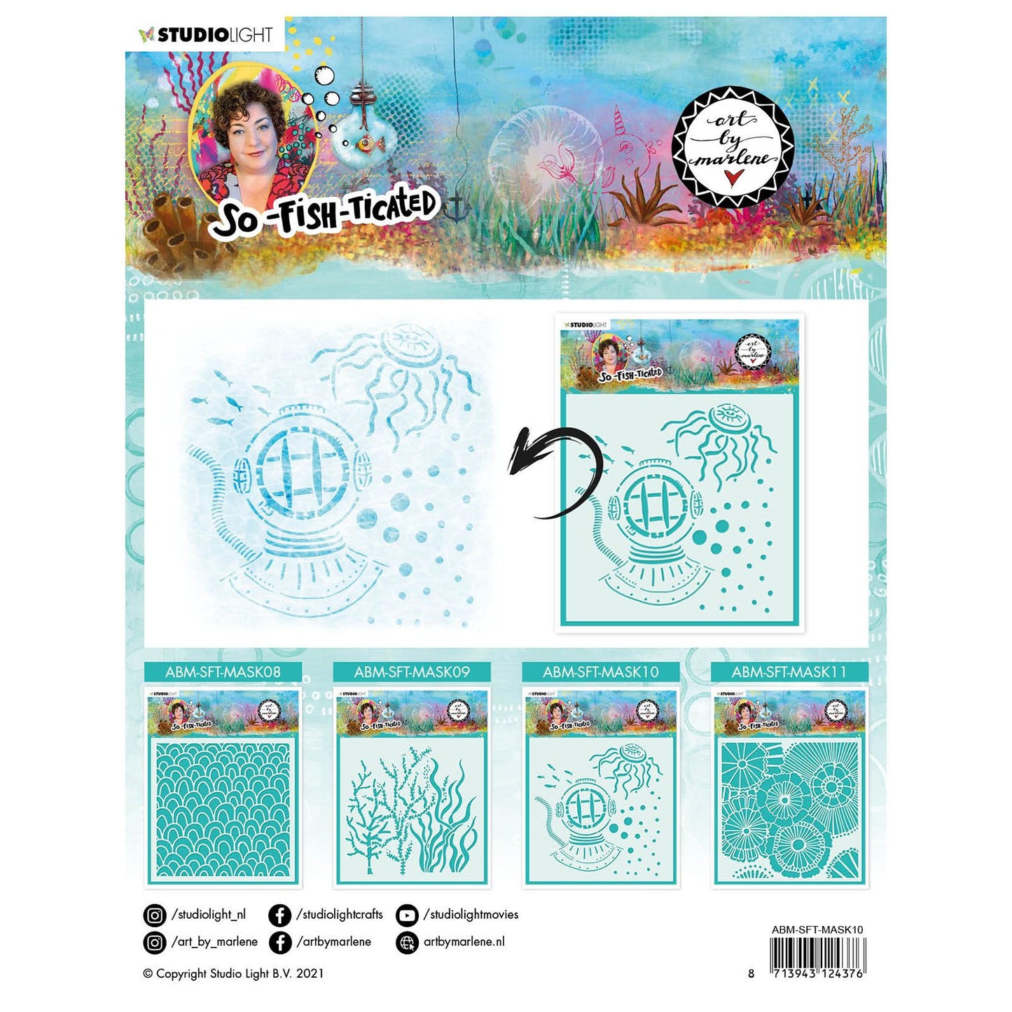 Luce da studio • maschera da sub so-fish-ticated n.10