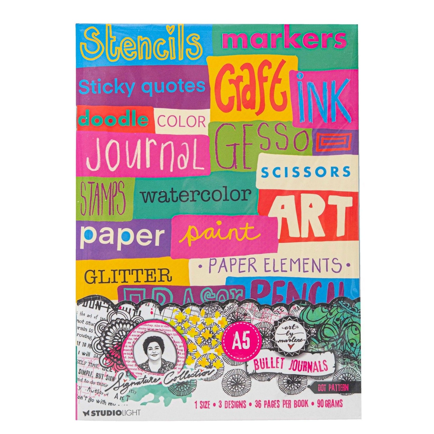 Studio light • Bullet Journals de la colección Signature, 3 en un paquete