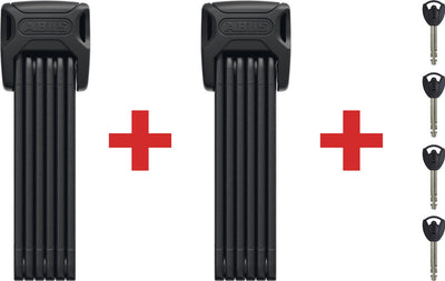 Abus Vouwslot Bordo Big 6000 90 zwart - 120 cm - Fietsbeveiliging