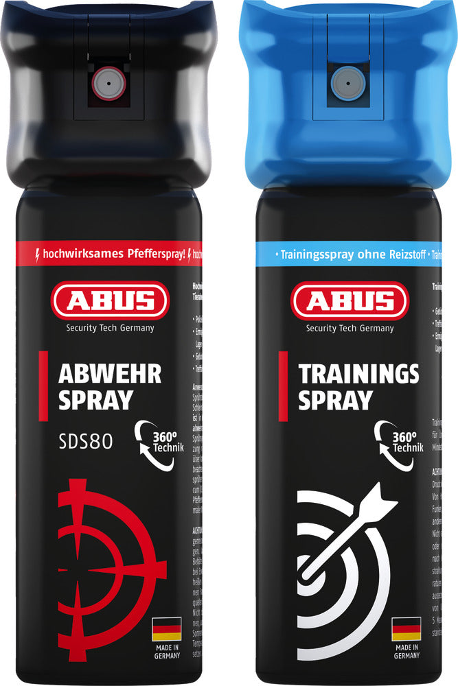 Spray di difesa Abus sds80 45ml incl. Confezione doppia di spray da allenamento