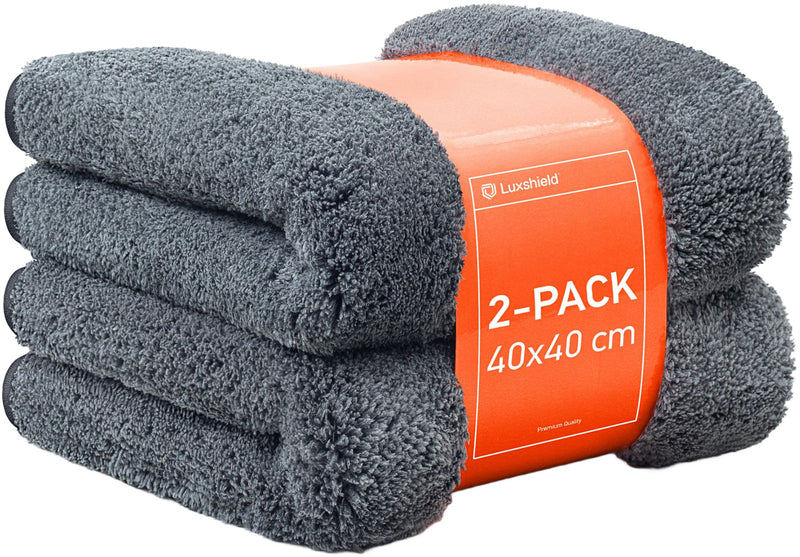 Set panni in microfibra Luxshield 40x40 cm confezione da 2