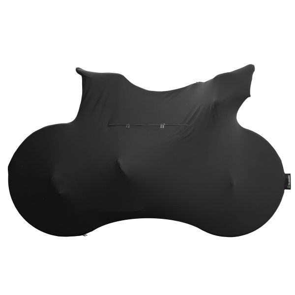 DS copre calzino in bicicletta completo adatto per il vettore di biciclette nero