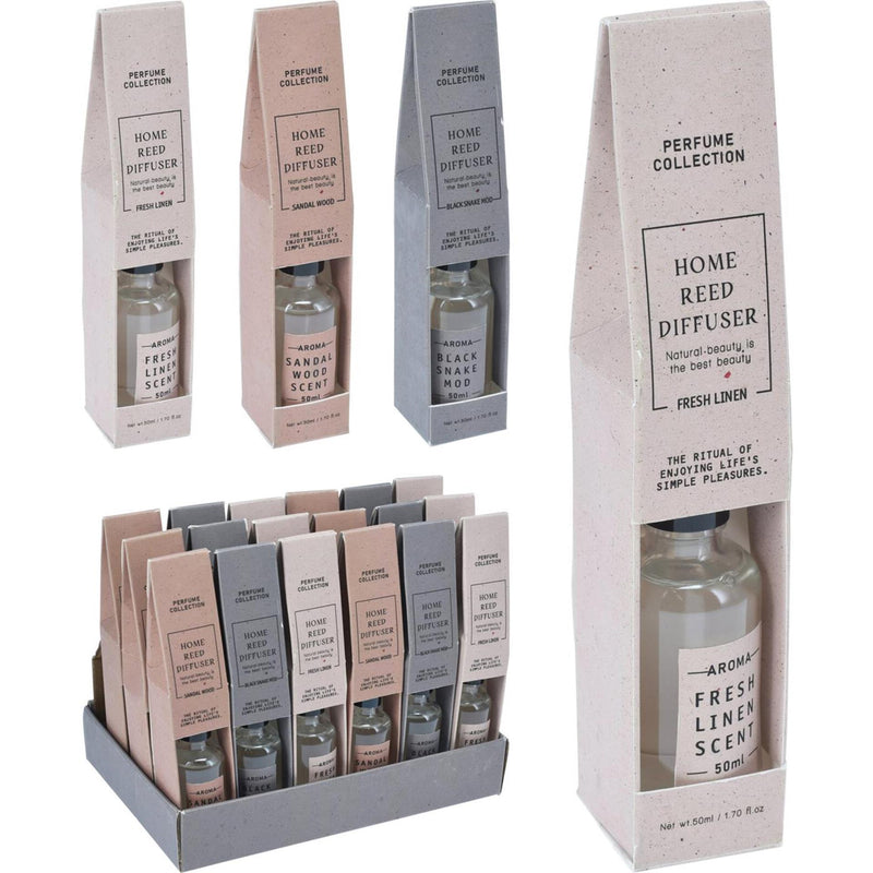 Juego difusor de aromas 8cm 3 culos.