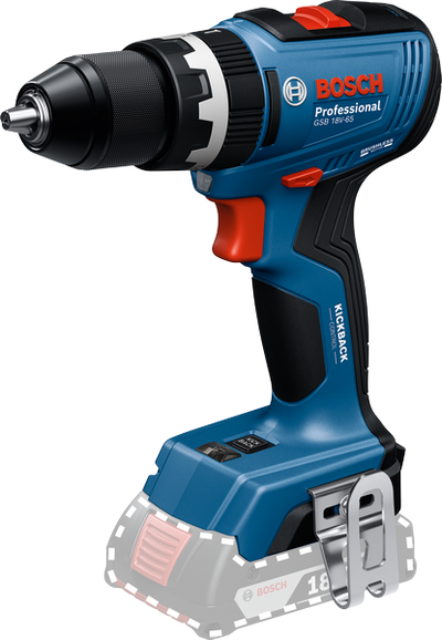 Bosch blauw gsb 18v-65 accu klopboorschroevendraaier | exclusief accu's en lader - 06019n3300