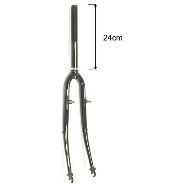 voorvork vast 28 inch hydride 1 inch zwart