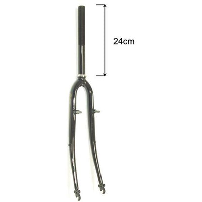 voorvork vast 28 inch hydride 1 inch zwart