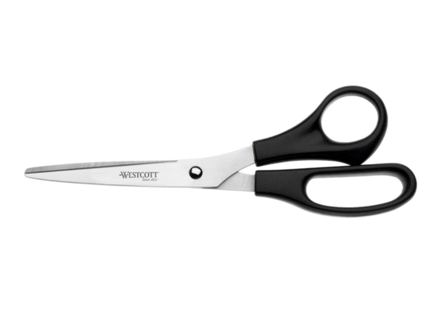 Quantore Schaar Westcott Buro da 210 mm in acciaio inossidabile con impugnatura di plastica grande occhio