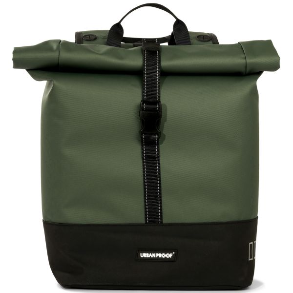 Urban -Protido Urbanprowron Rolltop doble bicicleta 38 litros verdes