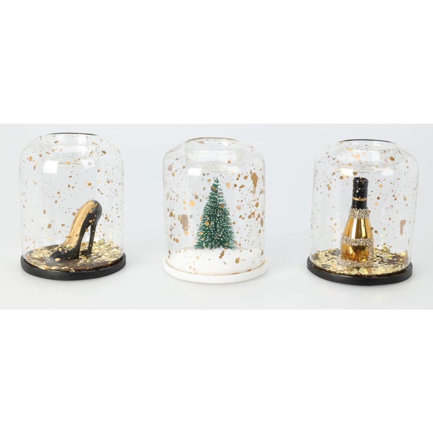 Portacandela home styling con paillettes