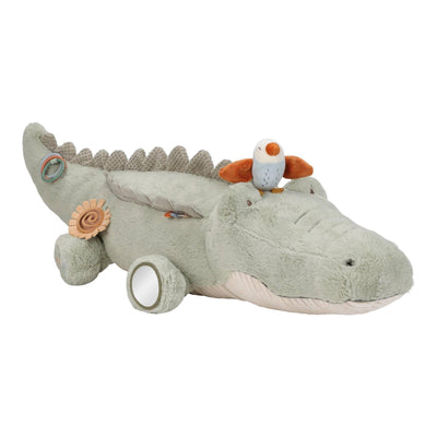 Peluche de actividad Little Dutch Safari Friends Cocodrilo XL