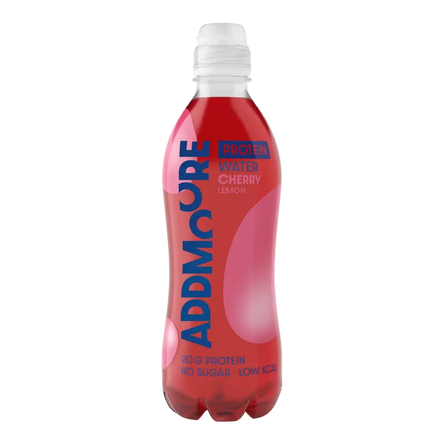 Agua proteica Addmoore sabor cereza para mascotas (12x 0,5 litro)