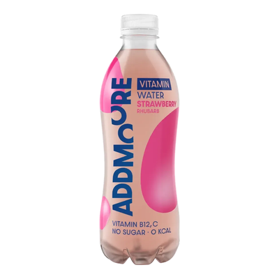 Addmoore agua vitaminada fresa pet 0,5 litro