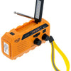 Radio de emergencia Adler ad 1197 con manivela y linterna solar incorporada
