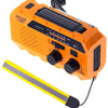 Radio de emergencia Adler ad 1197 con manivela y linterna solar incorporada