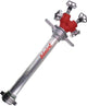 Tubo vertical de hidrante Admiral | aluminio | dn 80 | 2 x salida c, 2 válvulas | 1 pieza - 1090bv-80-cc - 1090bv-80-cc
