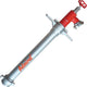 Tubo vertical de hidrante Admiral | aluminio | dn80 | 1 x drenaje C, 1 válvula | 1 pieza - 1090av-80-c - 1090av-80-c